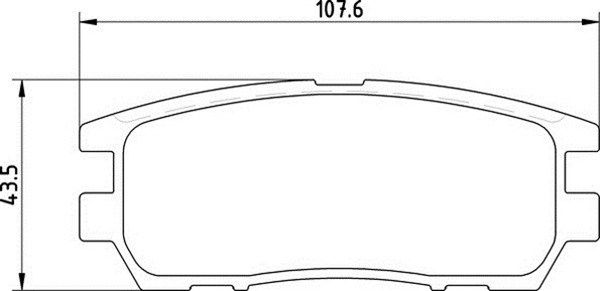 MAGNETI MARELLI Piduriklotsi komplekt,ketaspidur 363710203019